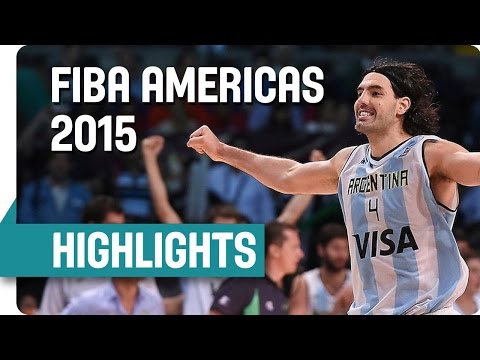 Argentina v Mexico - Game Highlights - Semi-Final - 2015 FIBA Americas Championship