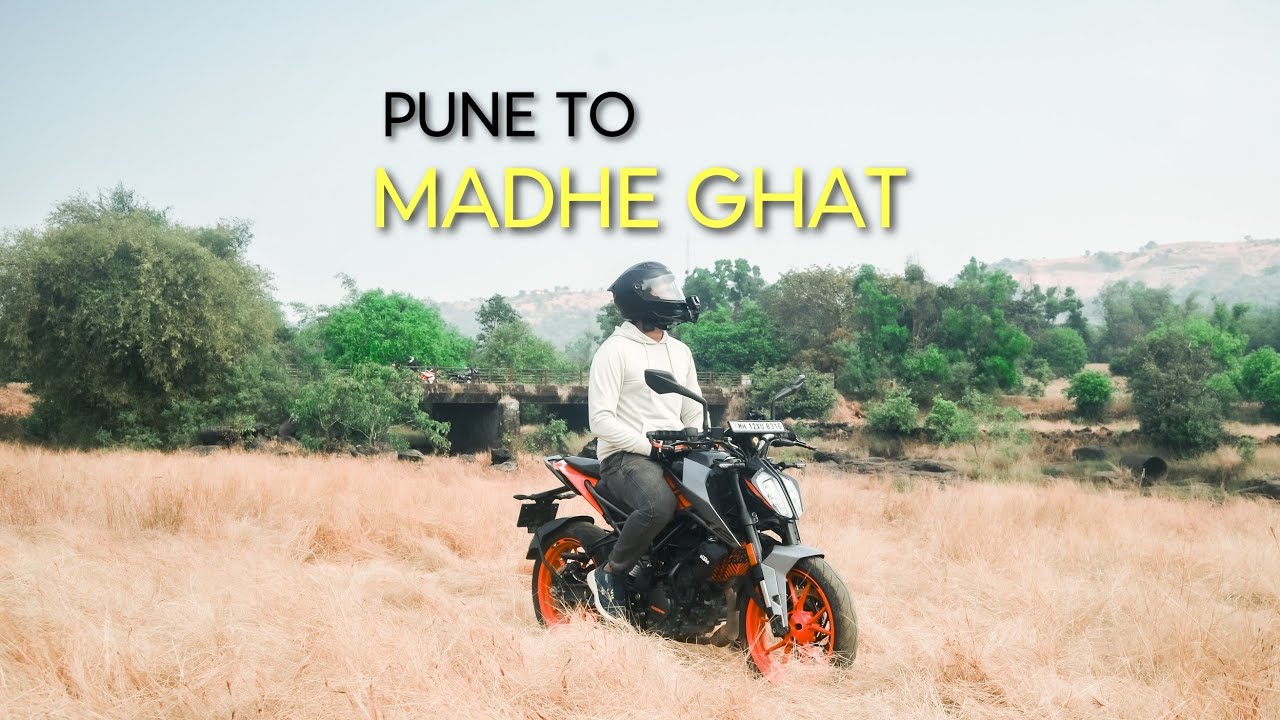 PUNE TO MADHE GHAT BIKE RIDE | HIDDEN SCENIC GHAT ROAD 🏍️