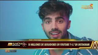 Fede Vigevani,  el influencer latino del año arrasa en Youtube y en Instagram