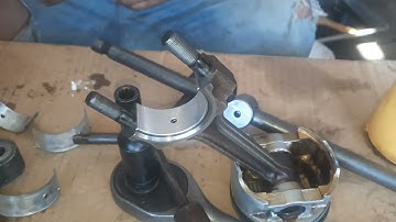 CONNECTING ROD BEARING INSTALLATIO SET UP ENGINE REBUILD ASSEMBLED SUZUKI TRANSFORMER DA64 DA63 K6A