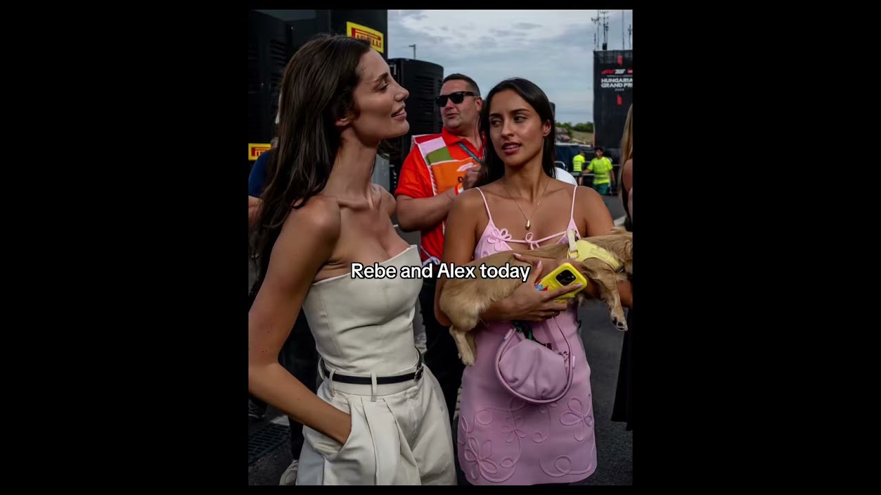 Glamour At The Paddock Rebecca And Alex Shine On Race Day 