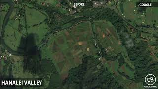 Before And After Satellite Photos Of Kauai Flooding