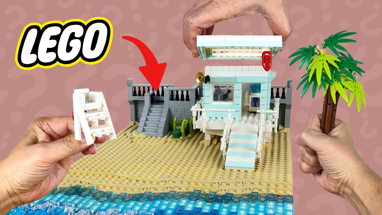 LEGO City Build - Lifeguard House is here... Episode 13