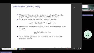 Possibilistic Bayesian inference with an application to instrumental variable regression