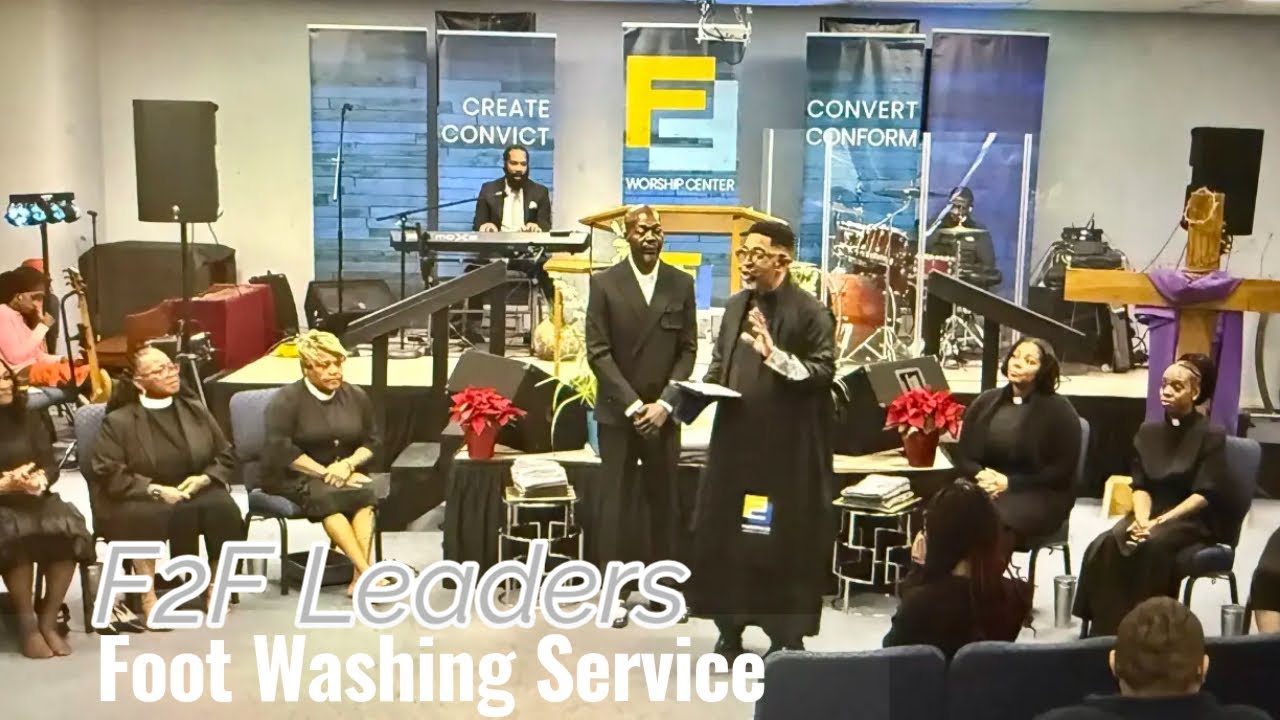 F2F Leaders Graduation & Footwashing Service