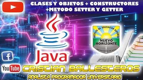Clases y Objetos en Java Ejemplo Estudiante PARTE 1/5
