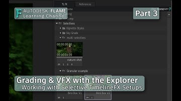 Grading & VFX with the Explorer - Part 3 - Flame 2021.1