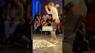 B-Girl Hannah 🇭🇲 qualified for the OQS directly from the Oceania Continental Championships 💥