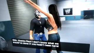 Rey Mysterio road to Wrestlemania 2010, Raw vs Smackdown 2011 PS3