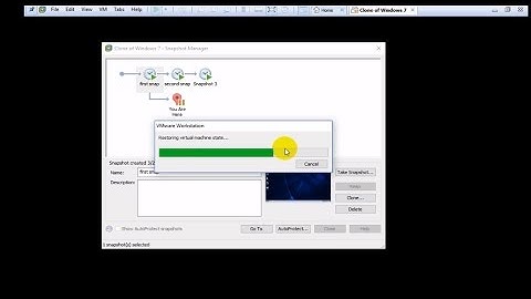 Cloning And Snap Shooting In VMware [Bangla Tutorial ]