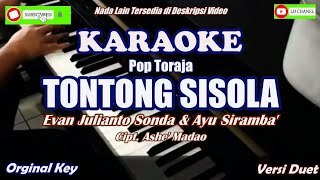 Evan Julianto Sonda ft Ayu Siramba TONTONG SISOLA karaoke HD