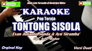 Evan Julianto Sonda ft Ayu Siramba TONTONG SISOLA (karaoke HD)