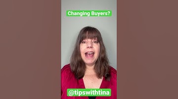 Changing buyers? Use the AOAA form. #realestate #retipswithtina #sandiego #tc #california