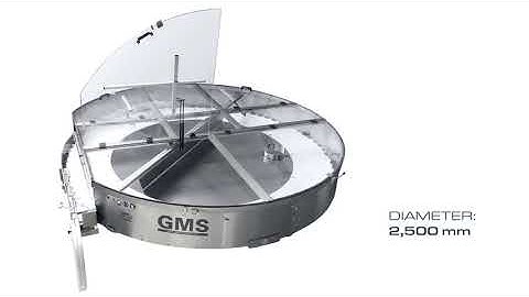 GMS Mechanical feeding system for oval caps.