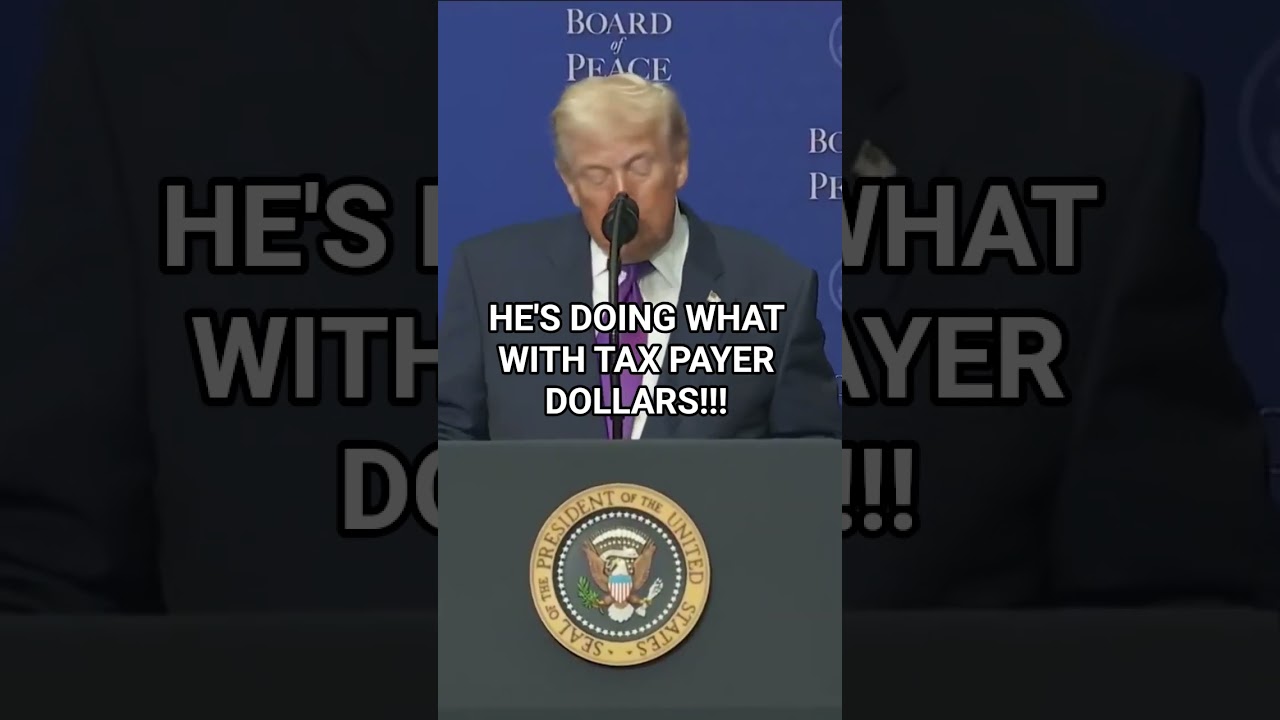 HES DOING WHAT WITH TAX PAYER DOLLARS HES DOING WHAT WITH TAX PAYER DOLLARS