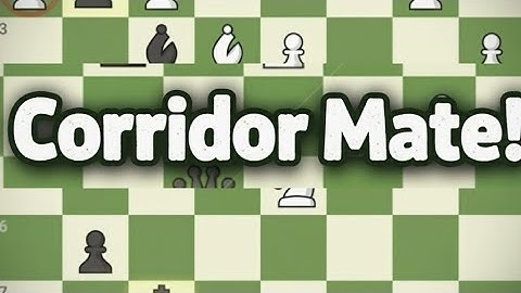 Corridor Mate | Brilliant Chess | Checkmate  | Tactic 🔥♟️