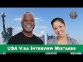 USA Tourist Visa Interview Mistakes - GrayLaw TV