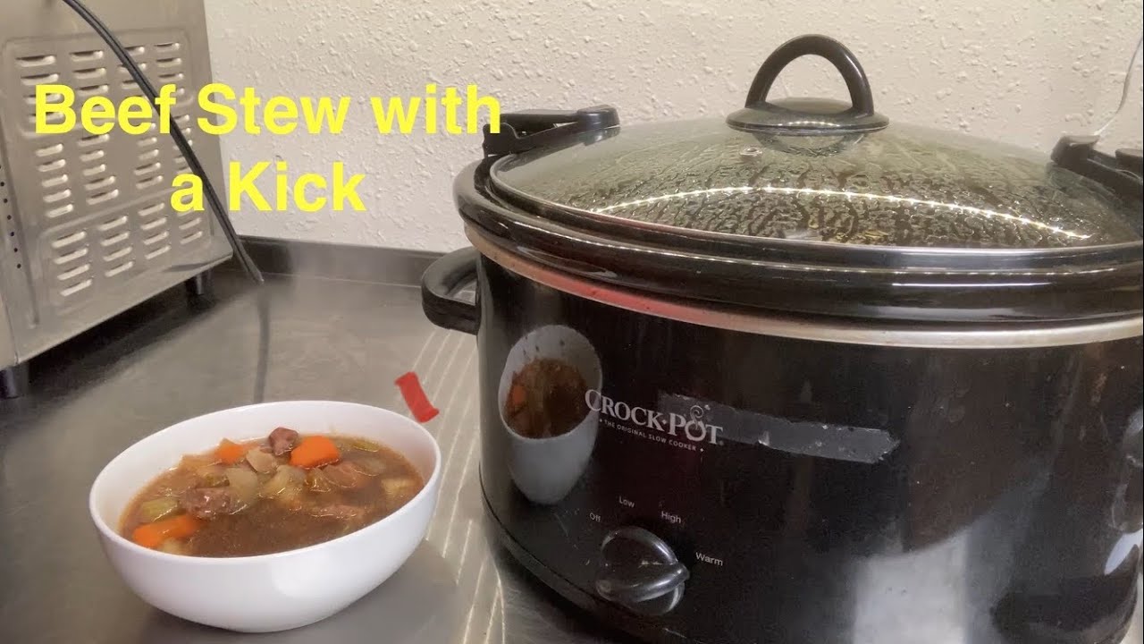 Slow Cooker Beef Stew with a Kick Recipe - Sandia Select Peppers - Long Video 