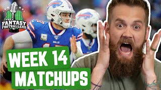 Fantasy Football 2019 - Week 14 Matchups + In-or-Out, It’s Garbage Time! - Ep. #834