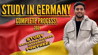 Study in Germany | Complete Process 2026/27 | Bachelors/ Masters in Germany🇩🇪