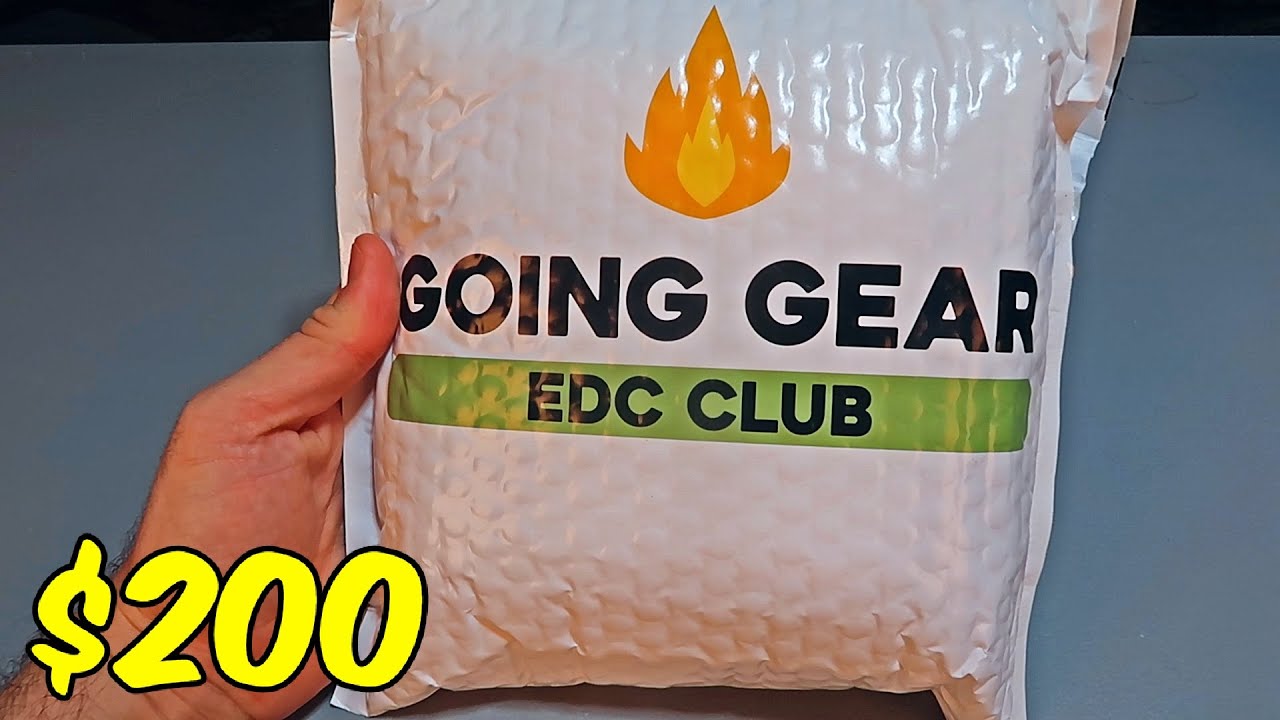 200 Every Day Carry Gear Mystery Box Going Gear EDC Club YouTube