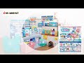 【Re-ment 開箱!!】#1 | リーメント わたしの街のぷち薬局 2020 ☻
