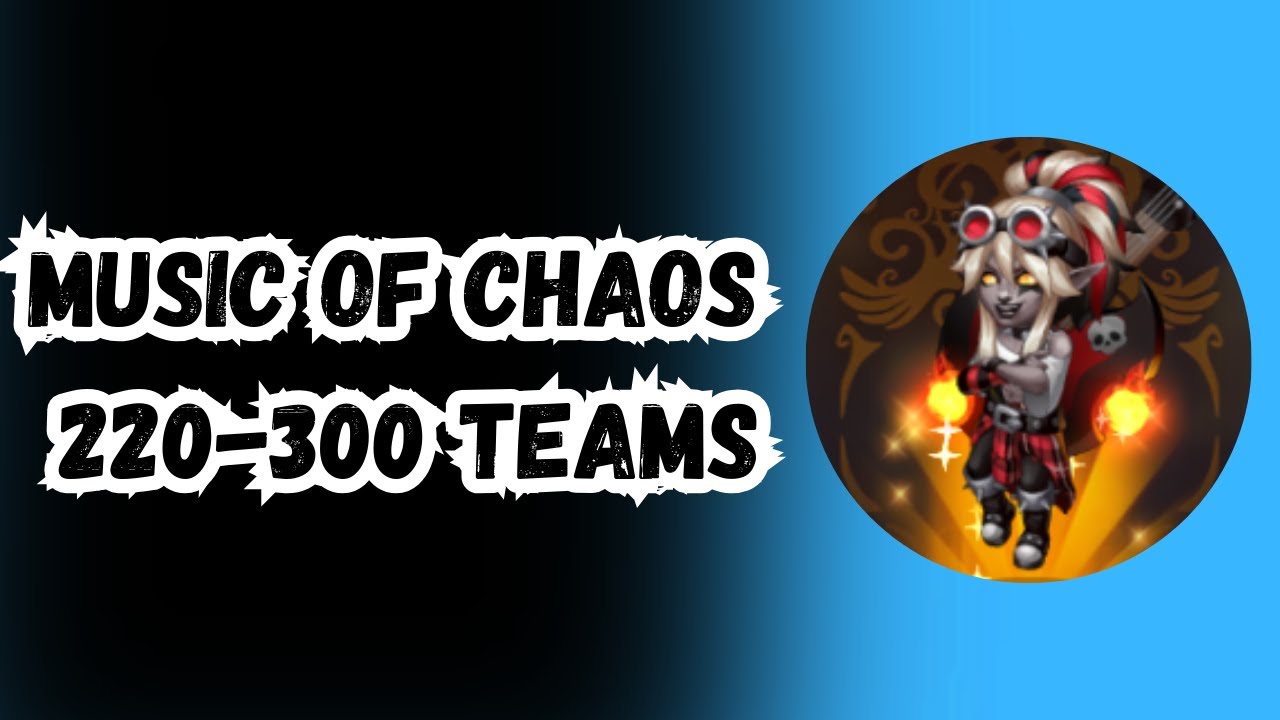Augustus boss Music of Chaos 220 - 300 team composition || Hero-Wars