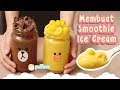 MEMBUAT SMOOTHIES ICE CREAM | AVOCADO & MANGGO SMOOTHIE RECIPE