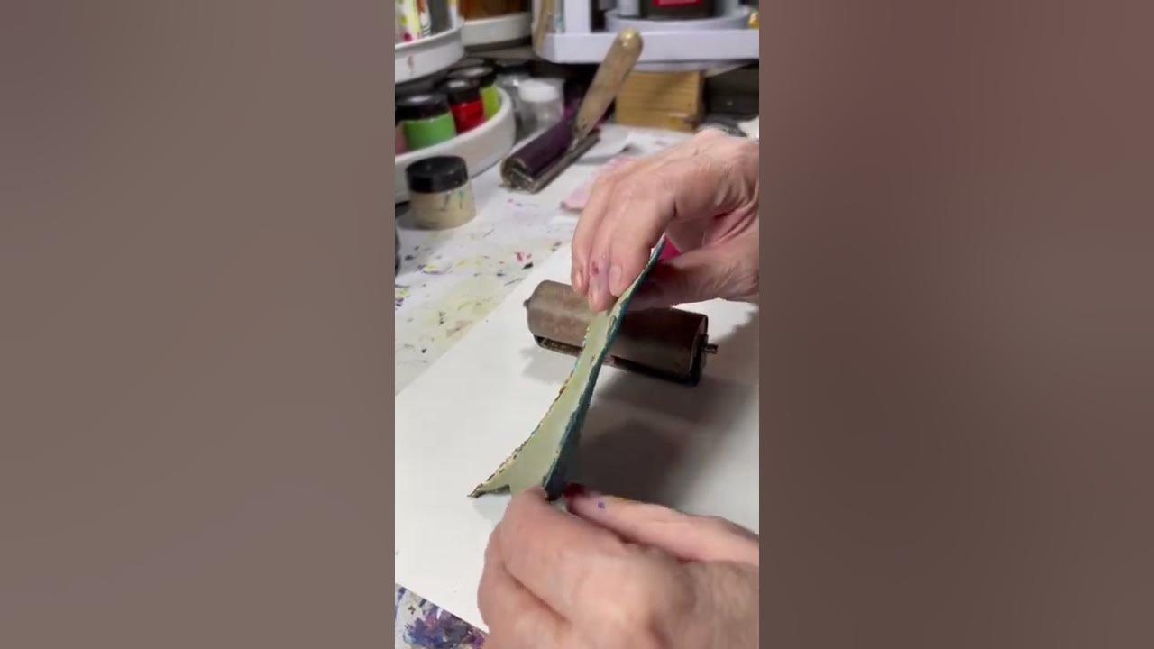 Making a THICC printmaking Brayer 