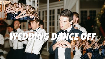 Bridal Party DANCE OFF! Bridesmaids vs Groomsmen at Our Wedding