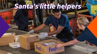 FedEx: Santa's little helpers! Join the team bringing holiday magic!