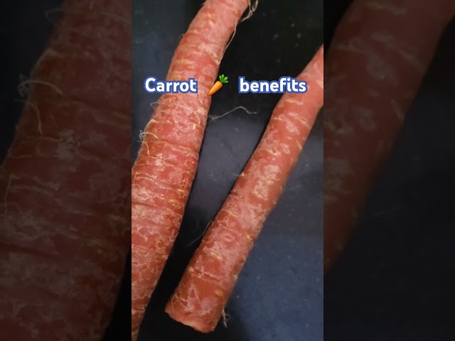 The Surprising Health Benefits of Carrots #vitamin A #eye health