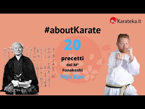 Video: Chi ha scritto i dieci precetti del karate?
