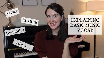 Music Vocabulary Explained!