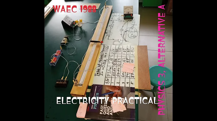 EPS2V1|WAEC 1988 PHYSICS ELECTRICITY POTENTIOMETER PRACTICAL( ALTERNATIVE A). A1 ASSURED.