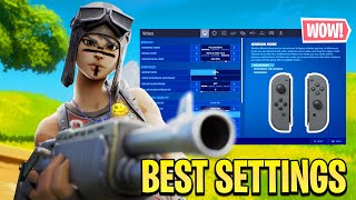 Nintendo Switch Fortnite Settings Season 7! BEST for Aimbot and Tracking!