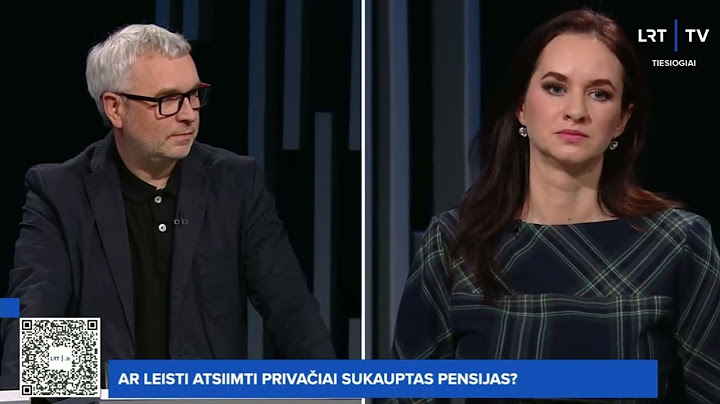 Inga Ruginienė apie antrą pensijų pakopą