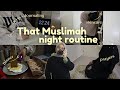 That muslim girl night routine that prepares you to win the next day 