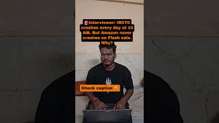 why irct crashes at 10 am?