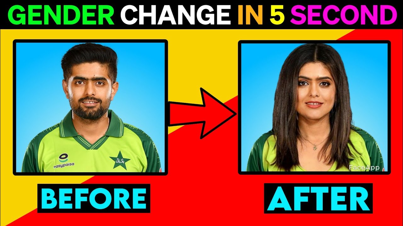 Gender Change in 5 Second Age Change Young to Old How to Use