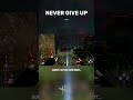 NEVER GIVE UP dbd gaming gameplay funnyshorts