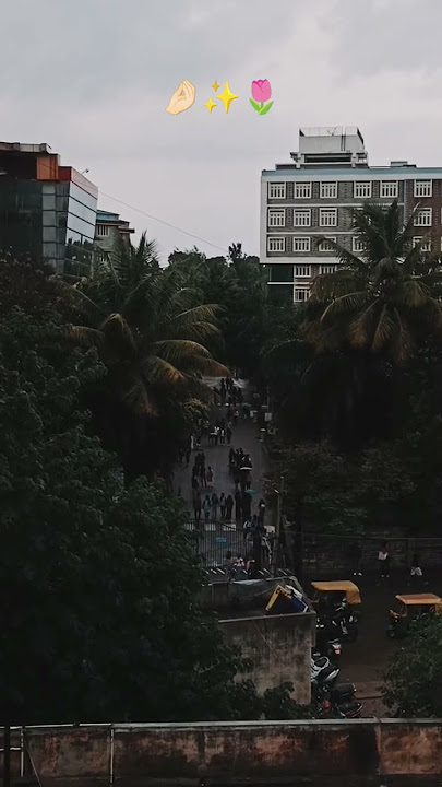 KJC and RAIN 🌧️☕ #kristujayanti #kristujayanticollege