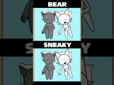  Sprunki Wenda And Gray Sleep Animation Love