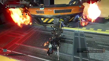 The Surge Boss Fight 2 LU-74 Firebug Firebug Throttle V2.0 Kill
