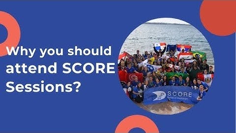 GA SCORE Sessions 101 - Research, Research Exchanges & Research Education