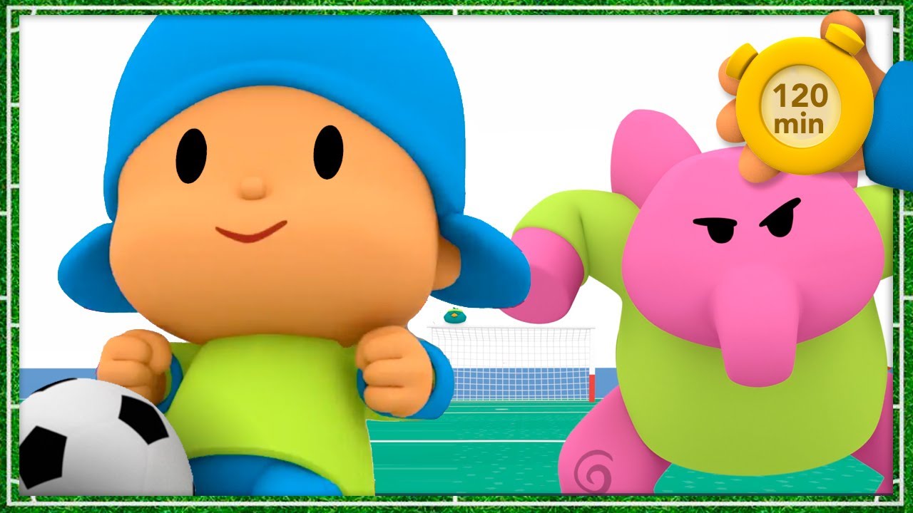 🎨 POCOYO E NINA - Aprendendo as cores [121 minutos]