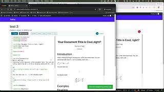 LaTeX collaborative real(ish) time editing in WordPress