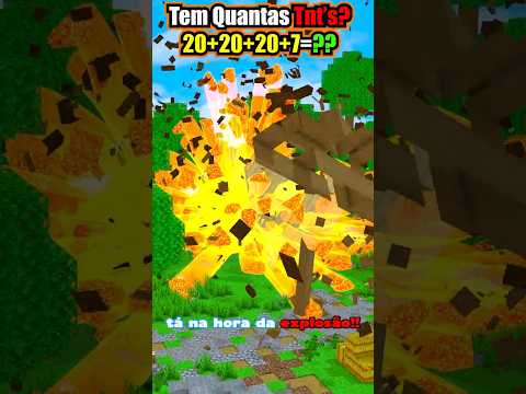 EXPLODI a casa da minha AMIGA no Minecraft 🏡💣💥
