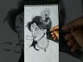 The Eternal Bond: Radha Krishna Pencil Sketch