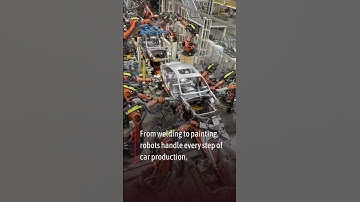 Inside a Fully Automated Car Manufacturing Plant That Never Sleeps